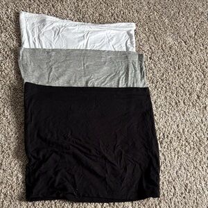 Women’s 3-Pack maternity and postpartum shirt extenders